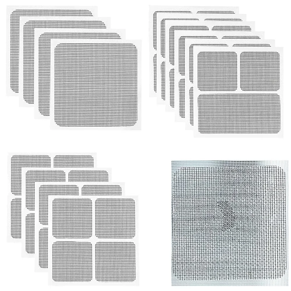 3/5/10 個窓スクリーン窓スクリーンパッチ修正ネットステッカーメッシュ修理スクリーンパッチドアカーテン抗蚊