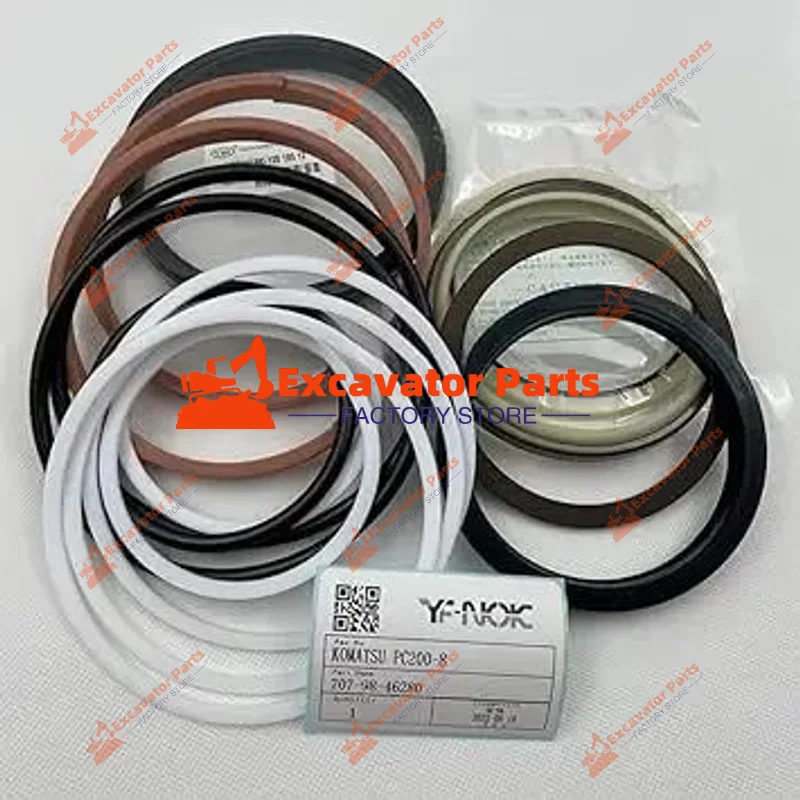 

707-98-46280 Hydraulic Cylinder Seal Kits Compatible with Komatsu PC200-8 Excavator