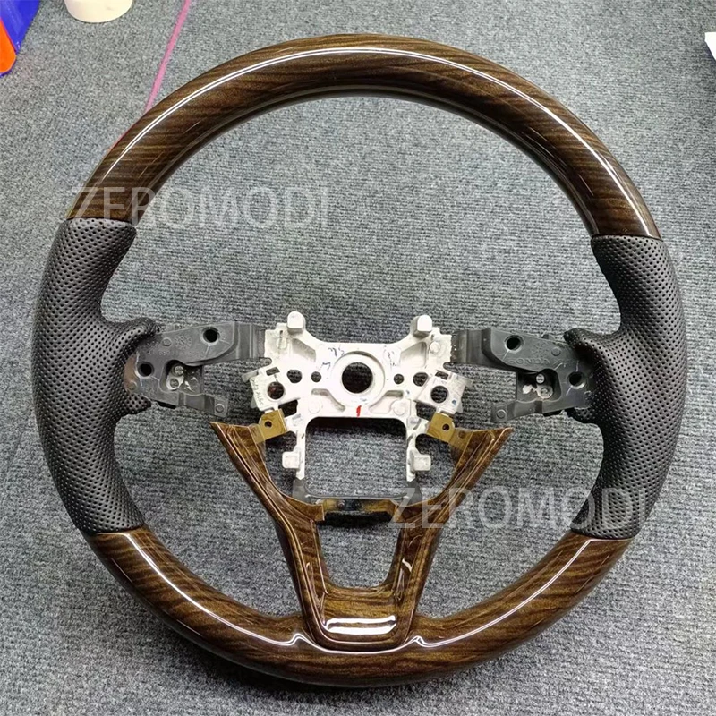 Walnut Wooden Leather Steering wheel For Honda Accord 10 2018-2020 Insight 2019