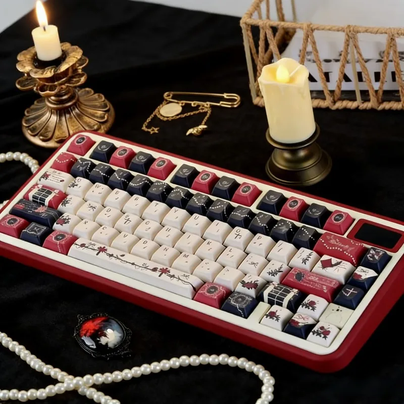 

Самый продаваемый набор клавишных колпачков Palace Secret на заказ — OEM-профиль, магнитные переключатели с сублимационной краской PBT и раскладки GH60/A98/F87/X75