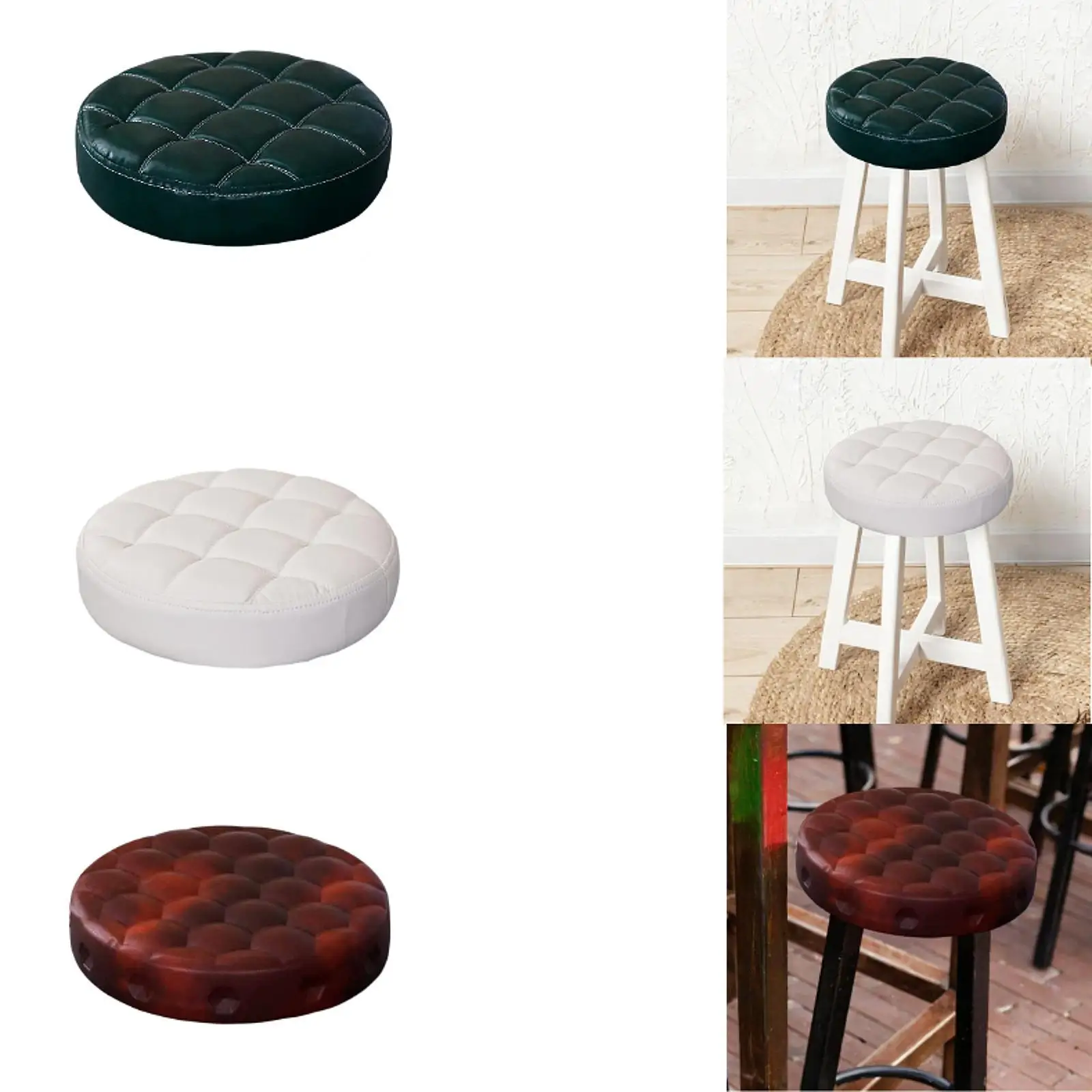 

Круглая подушка для сиденья барного стула, сверхмощная верхняя часть сиденья, запасные части, диаметр 13 дюймов