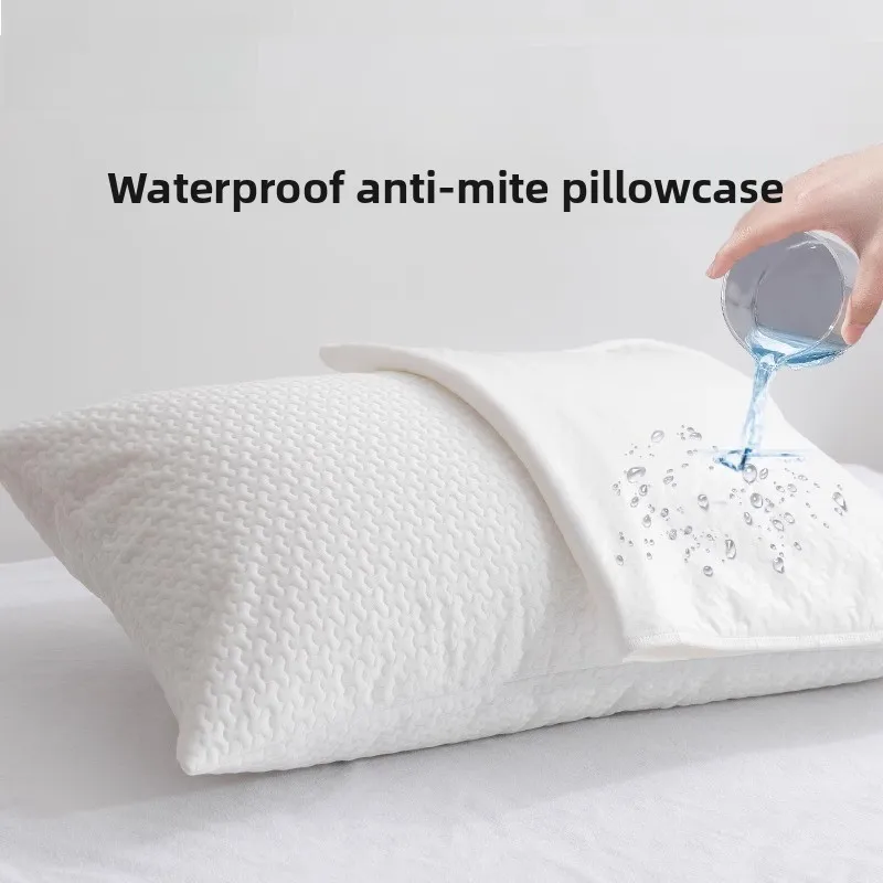 

Водонепроницаемая защитная подушка из тенселя, защита от одного клеща, наволочка с защитой от масла, барьерная подкладка, гипоаллергенная подкладка, не вызывает аллергии