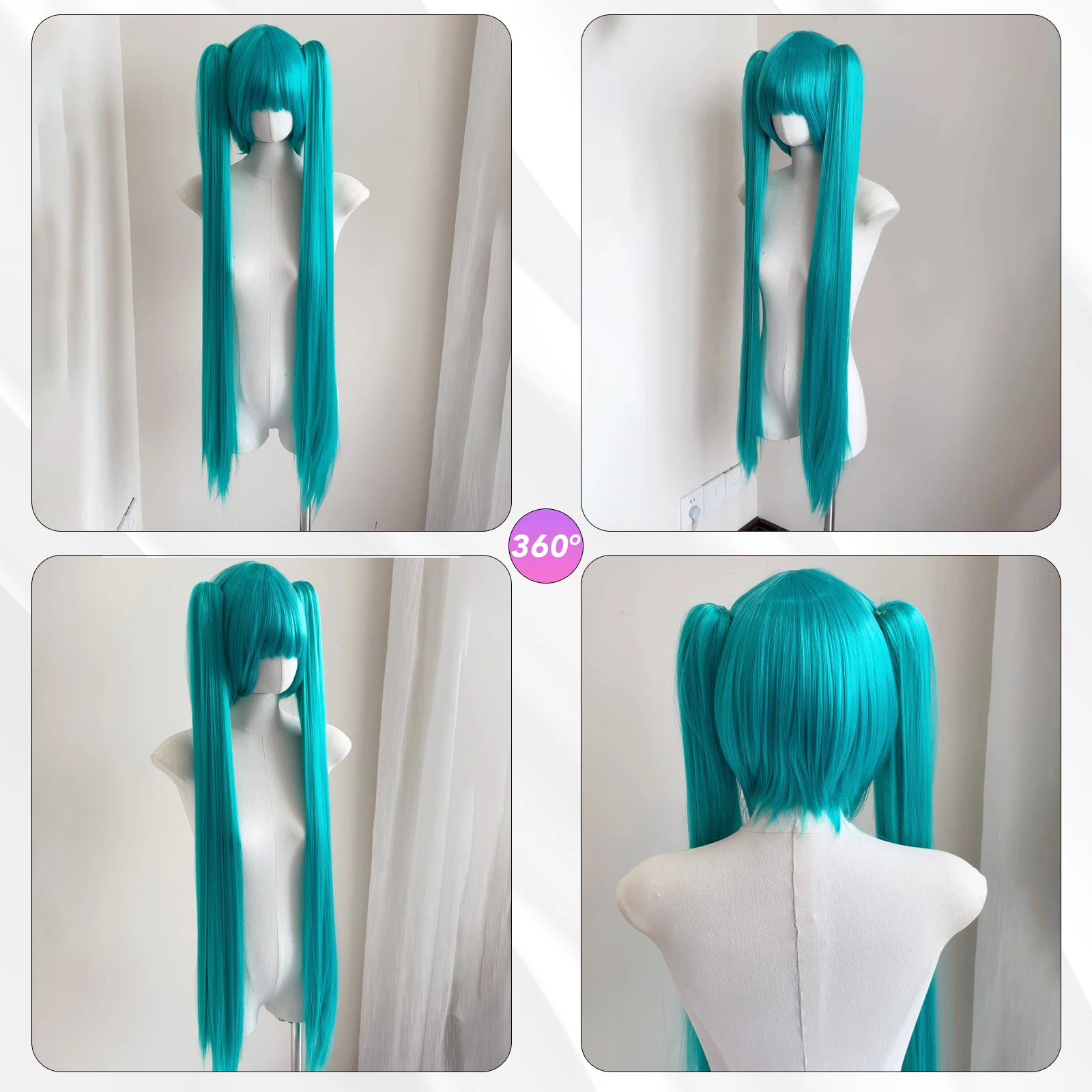 MEISU 36 بوصة تأثيري الانفجارات الطويلة شعر مستعار الألياف الاصطناعية الطبقات الشعر مقاومة للحرارة الطبيعية السلس تأثيري الاتفاقية الهزلية Selfie