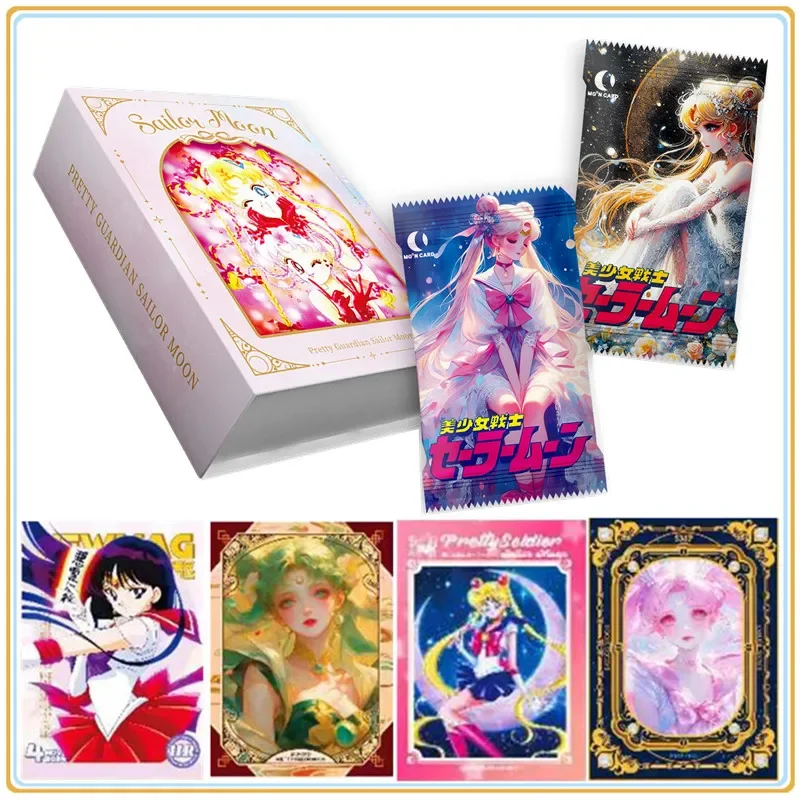 

Sailor Moon Card Anime Collection Cards Mistery Box Board Games Halloween Toys Birthday Gift for Boys and Girls
