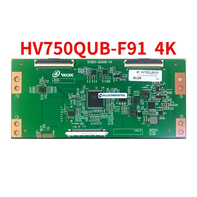 New Upgrade HV750QUB-F91 4K Tcon Logic Board