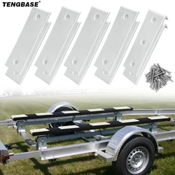 Boat Trailer Bunk Slide Pads and Boat Trailer Glide Bunk Enders For Launching & Loading Boat on/Off Trailer Easier 3