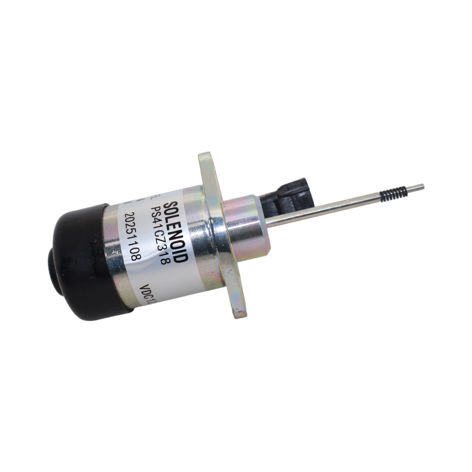 12V Fuel Shut Off Stop Solenoid Valve PS41CZ318 Fits for Kubota 325 Miller Mig Welder Trailblazer D902 Z482 Engine