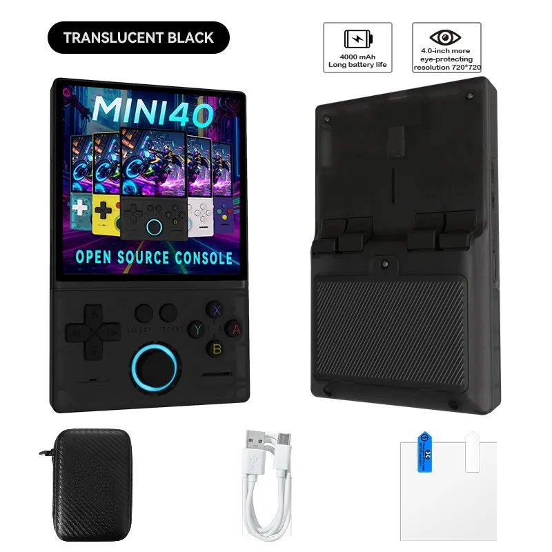 FLLTF MINI40 Retro 4.0 Inch Retro Handheld Game Console 1024