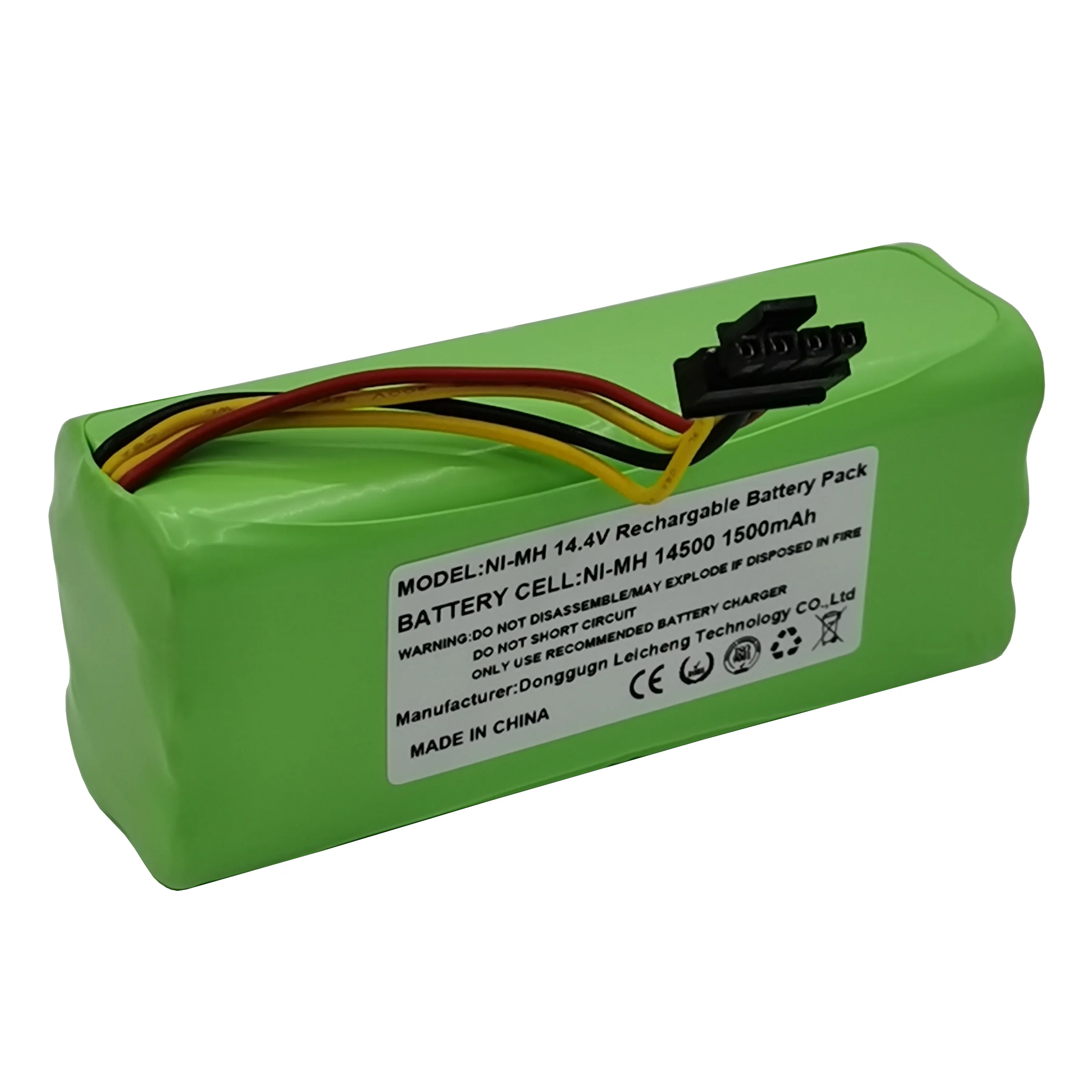 14.4V 14.8V 1500mAh 14500 NI-MH Rechargeable Battery Pack For Sweeping Robot Midea R1-L083B R1-L081A Festival X600 ZN605 ZN606