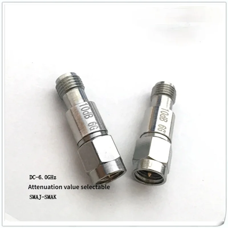 2W SMA DC-6.0GHz Coaxial Fixed Attenuator 1- 60dB Attenuation Value Optional