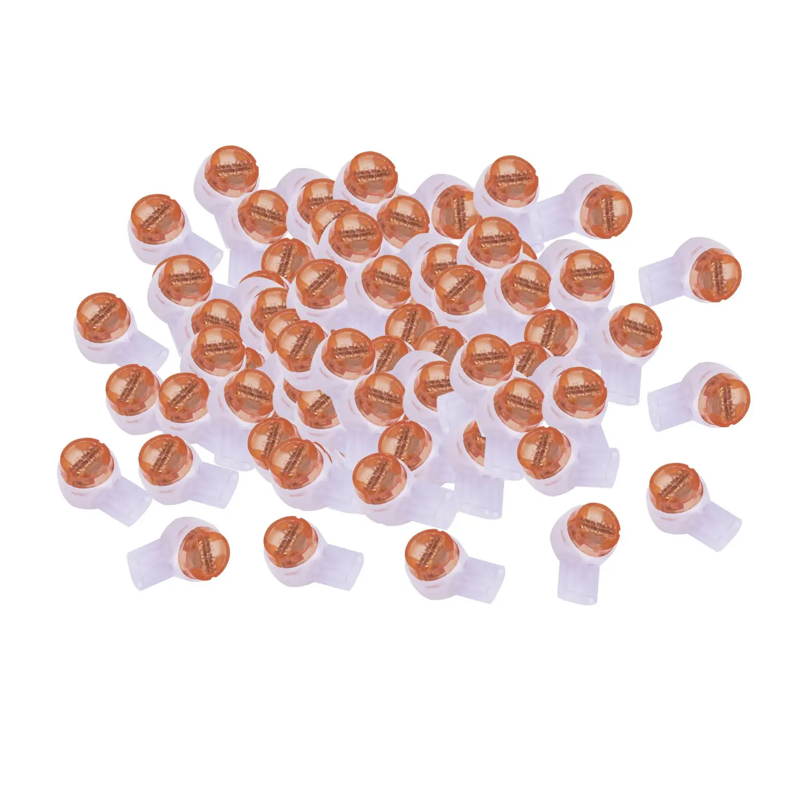 100 ชิ้น K2 Connector สําหรับการเชื่อมต่อสายไฟปัจจุบันอ่อนตัวเชื่อมต่อสายไฟ Uy