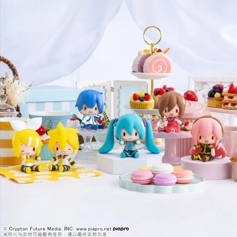 vocaloid-カイト公式衣装-カガミレ-カガミリン-メイコ-ちびフィギュア-デスクフィギュア-可愛い-収集品-ギフト