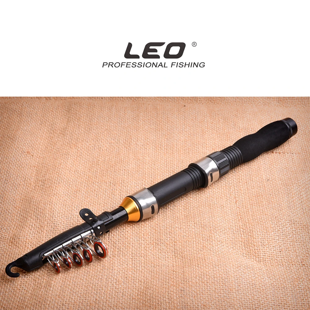 Telescopic Fishing Rod 1.0m-2.3 m Fishing Rod Glass Rod Super Short Mini bass Bait Casting Fishing Rod