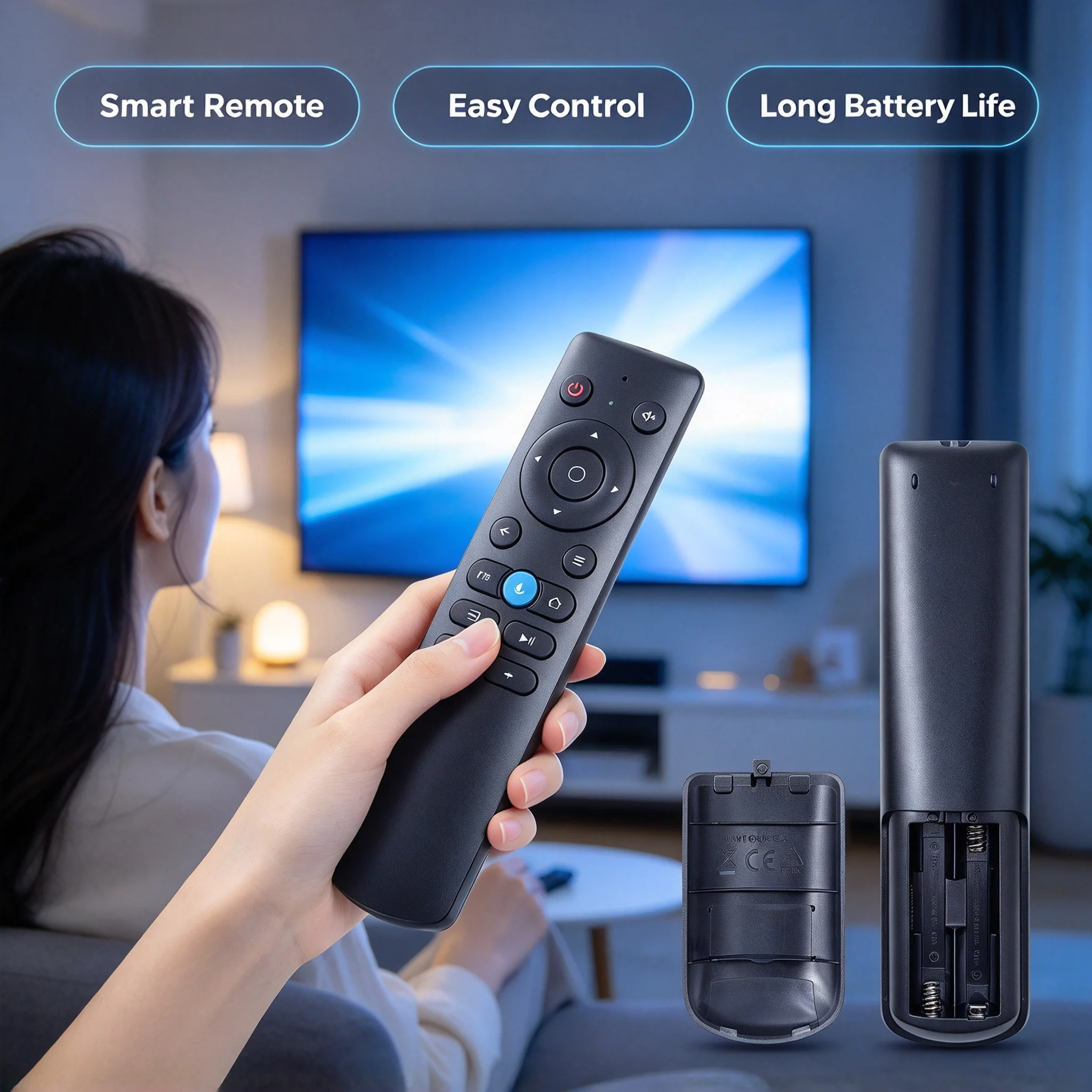 Remote Control For Novex NVX-60U321MSY NWX-65U169TSY  Tuvio TD43UFBHV1 VA TD55UFBHH12 LED TV ORIGINAL