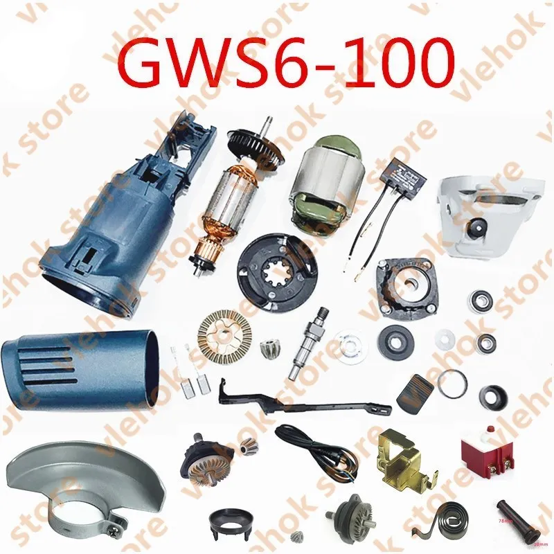 Replacement for BOSCH GWS6-100 GWS 6-100 Angle Grinder Electric tools part Power Tool Accessories