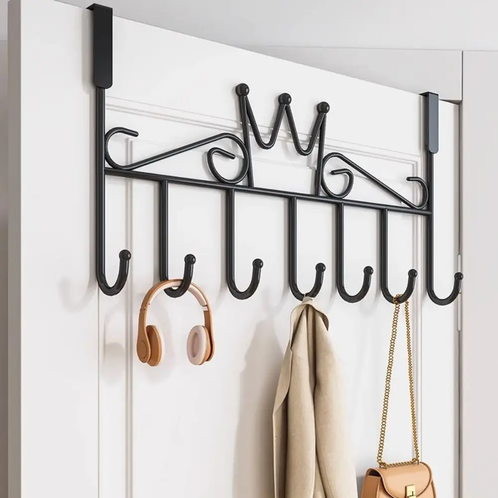 New No Punch Door Storage Hook Universal Household Home Storage Rack Multifunction Traceless Wall Hanger Hook