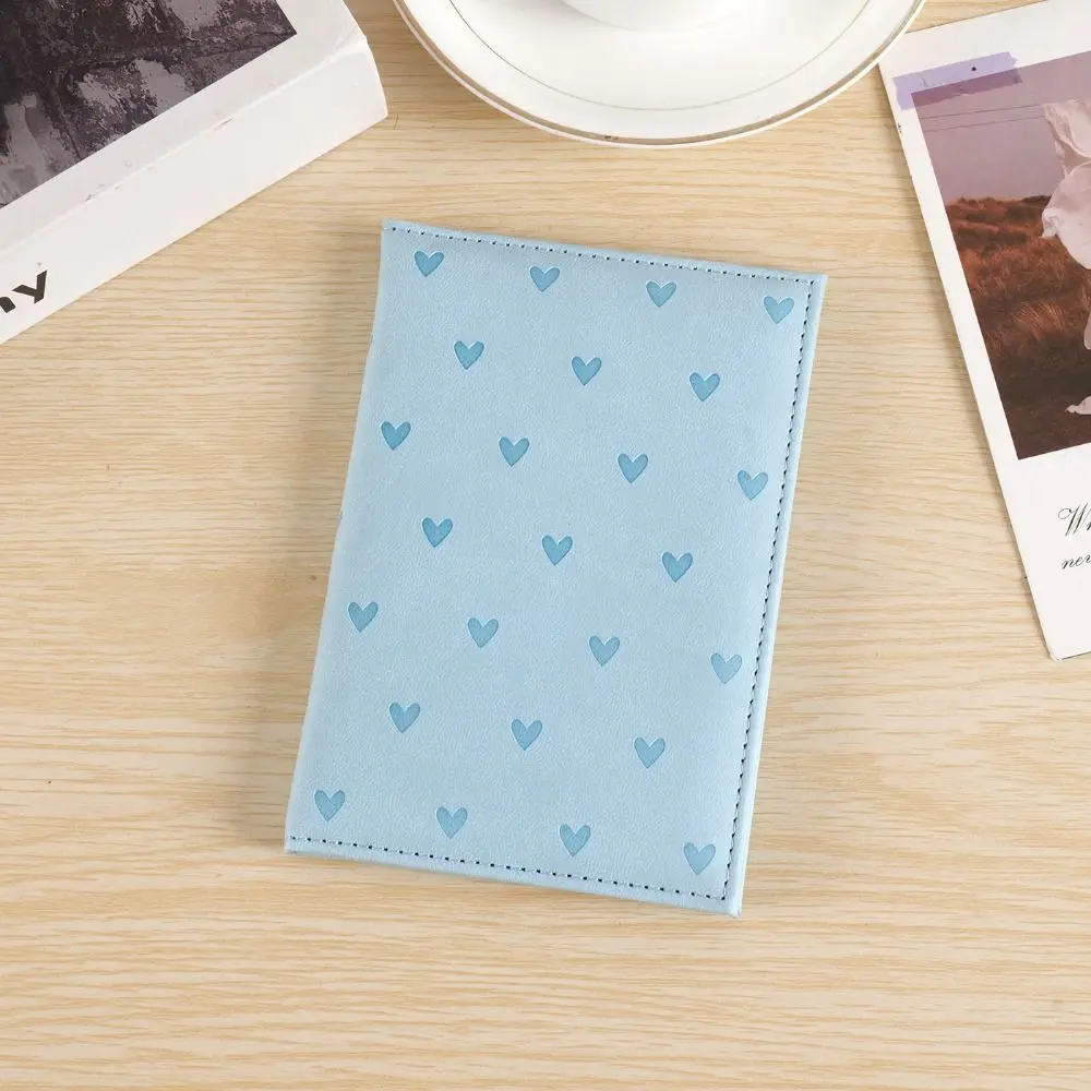 

Luxury Love Printed Passport Protective Cover Portable Cute Travel Passport Case PU Leather Wallet Purse