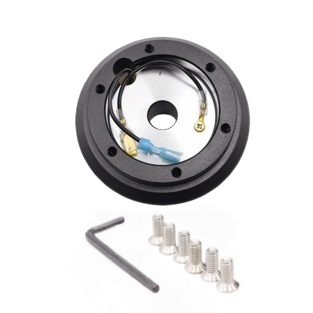 Aluminum Alloy Steering Wheel Hub Adapter Compatible with For ACURA Accord Civic Odyssey with Exact Measurements