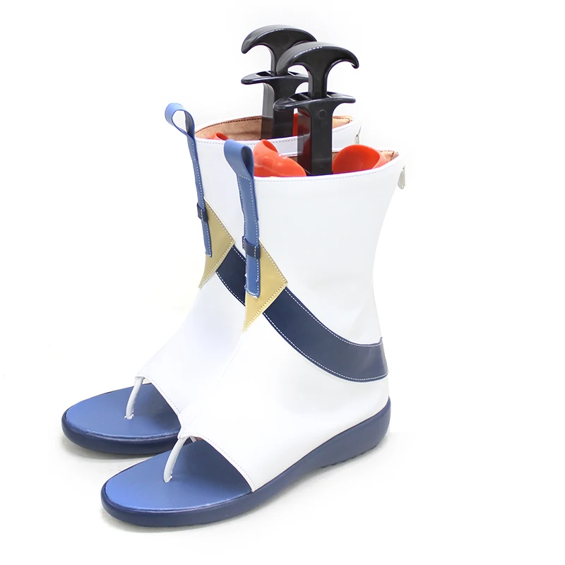 Game Nu Carnival Blade Cosplay Shoes Halloween Carnival Boots PU Leather Shoes Cosplay Props Custom Made