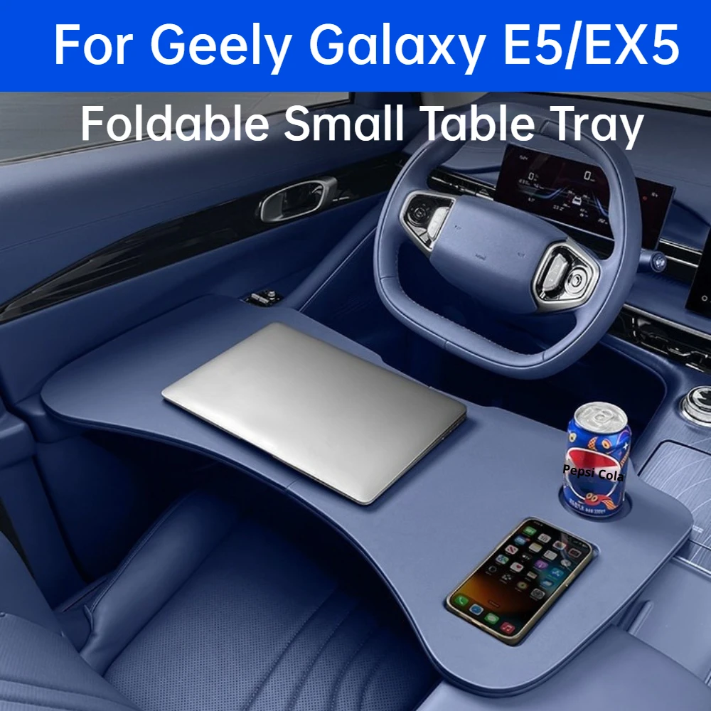 For Geely Galaxy E5/EX5 Foldable Car Table Tray, Portable Desk For Tablet Laptop Auto Interior Accessories