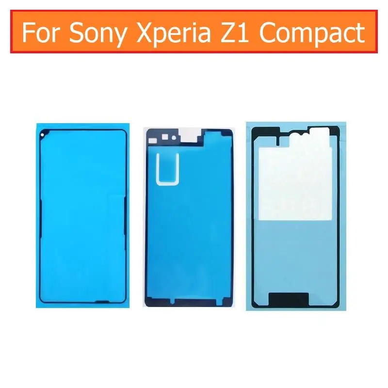 Taśma samoprzylepna do wyświetlacza Sony xperia Z1 mini M51W D5503 tylna obudowa szklana Wodoodporny klej do SONY z1 compact 3m klej — zdjęcie 2