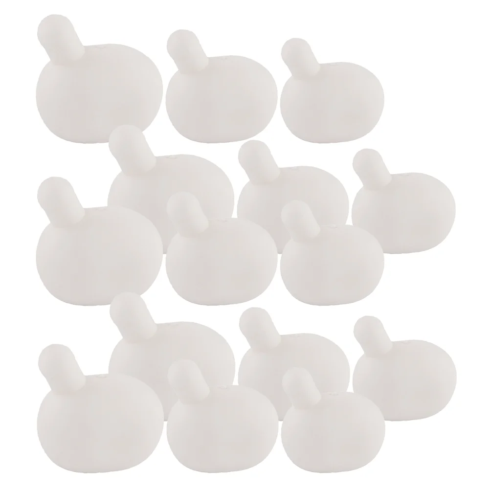 

Squishy Ball Bubble Blowing Toy Squeeze Props White Silica Gel Press Bubbles for Crochet