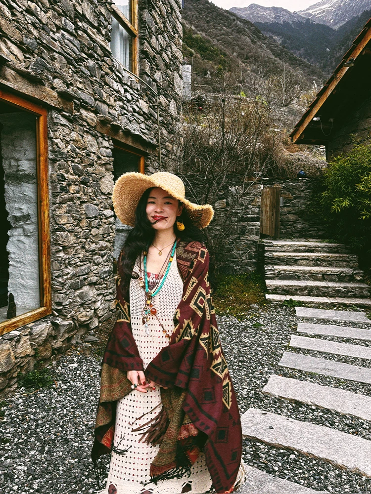 Warm Knitted Large … - image