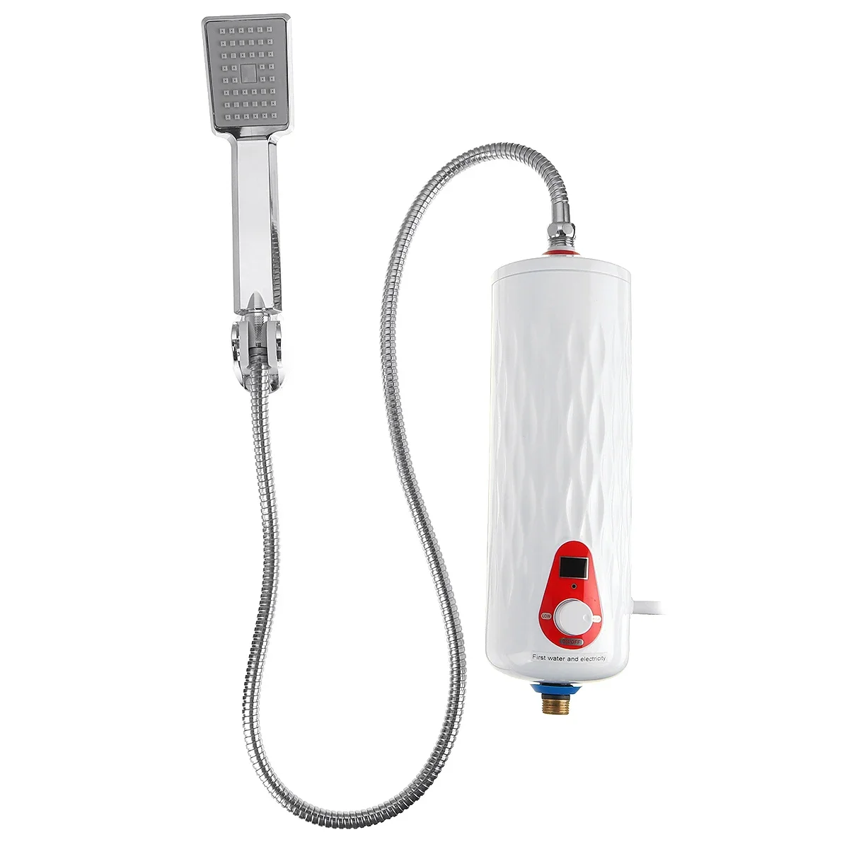 Calentador de agua eléctrico sin tanque, sistema de flujo de agua caliente, 3 modos, calentamiento rápido, 5500W, instantáneo, cocina, baño