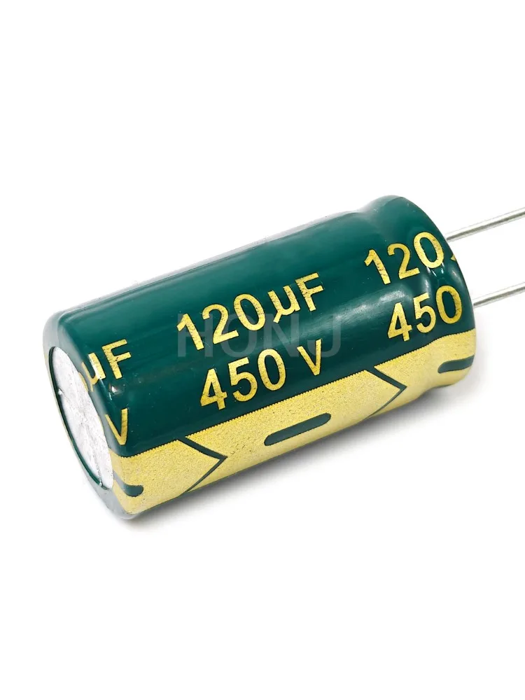 2 pièces 450V120uf 18x30mm condensateur électrolytique en aluminium 120uf450v 450v 120uf 450V 120mf 450vdc 120MFD 450v120mf 120mf450v ± 20%