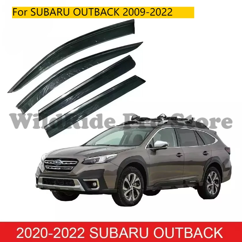 

Car Exterior Accessories for SUBARU OUTBACK 2020-2022 Window Deflectors Door Vent Visor Rain Guards
