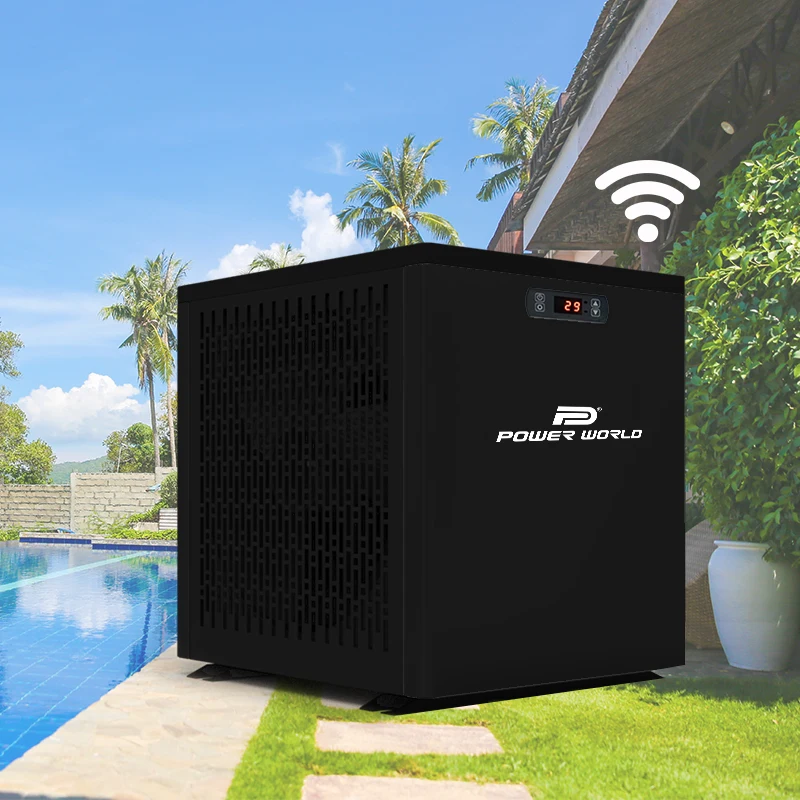 Smart Wifi R32 Bovengrondse Zwembadverwarming R32 Gas Elektrische Boiler Voor Zwembad