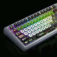 SAX ASA MDA Profile Pudding Keycaps PBT and PC Material for Cherry MX Switches on Mechanical Keyboard