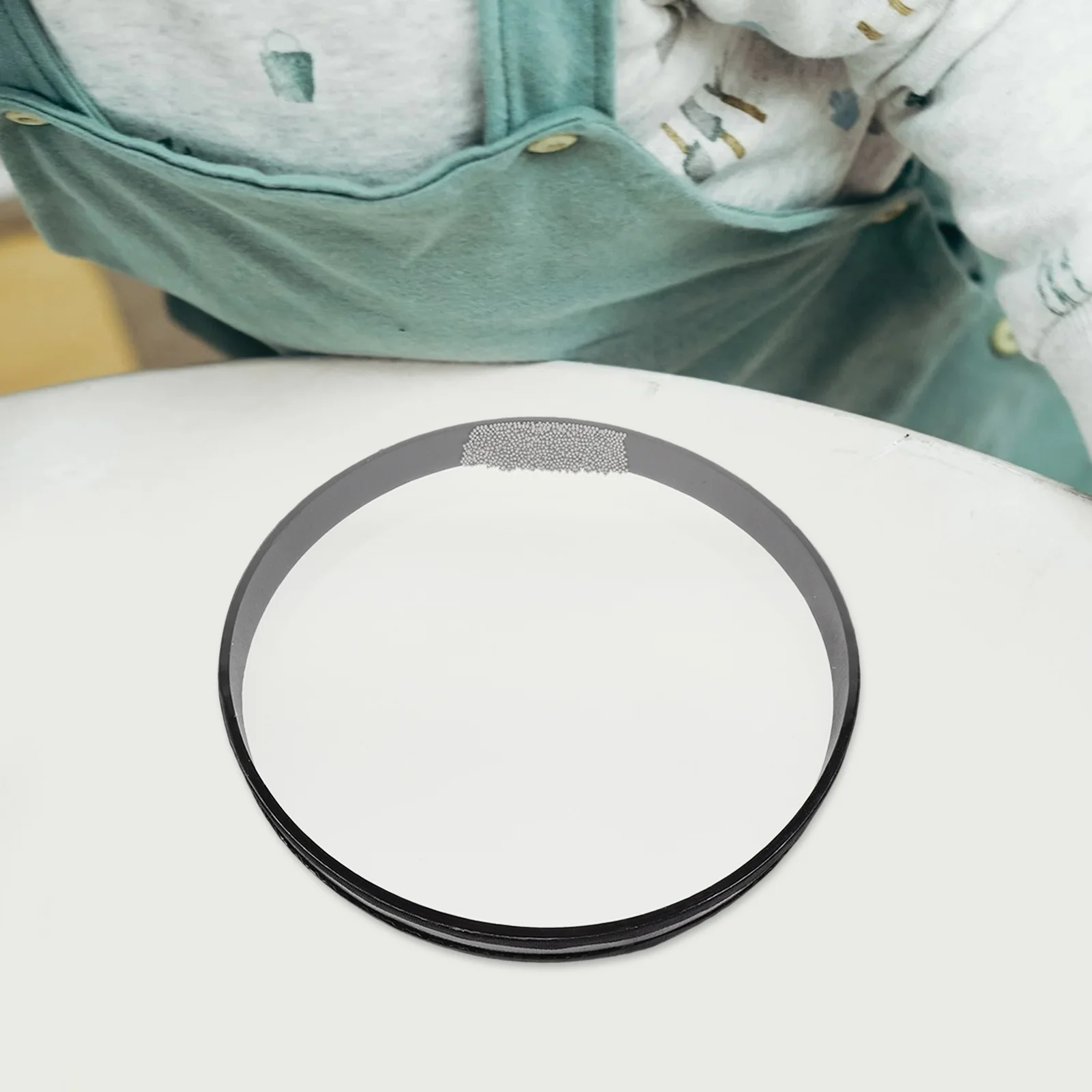 

16-Inch Ocean Drum Black Wooden Wave Bead Sound Instrument For Yoga Meditation Home Decor Kids Percussion Sea