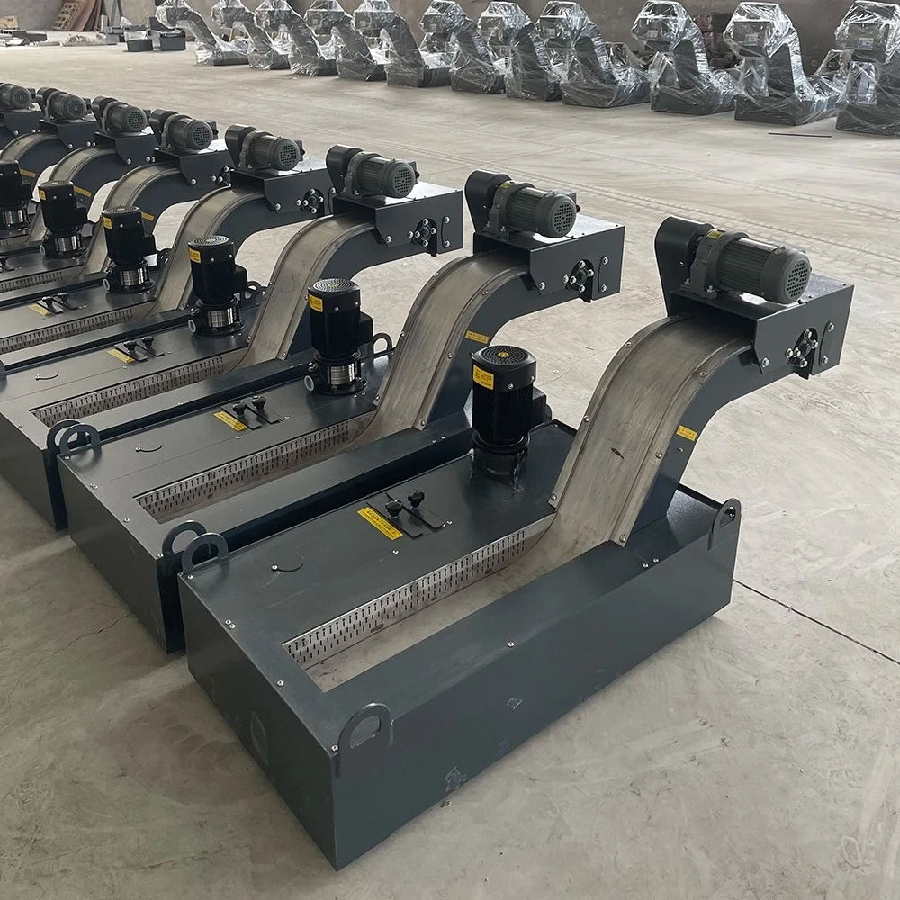 CNC Machine Tool Magnetic Chip Conveyor Metal Removal Machine