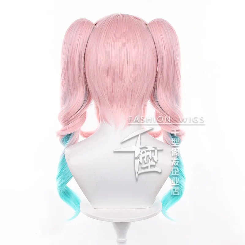 Feng Jin Cosplay Perucas Mulheres 50cm Jogo Honkai Star Rail Cosplay Peruca de cabelo sintético resistente ao calor + touca de peruca