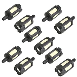 10PCS General Fuel Filter For Gasoline Garden Machinery Grass Trimmer Chainsaw Carburetor Garden Tools Replacement Fuel Filter