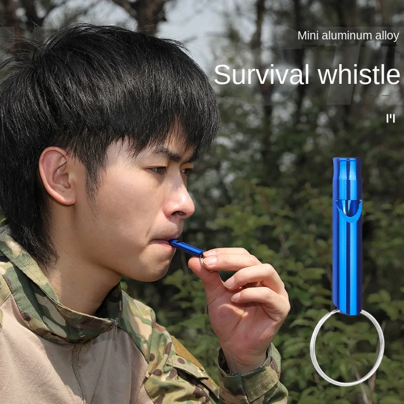 

Outdoor Whistle Aluminum Alloy Survival Whistle