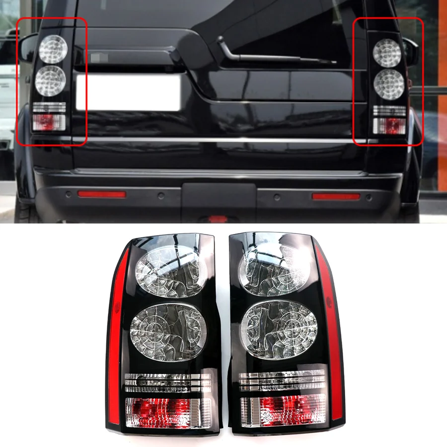 Cauda traseira ligh sinal da lâmpada de freio para land rover discovery 3/4 luz da cauda 2010-2016 esquerda direita carro luz acessórios do automóvel