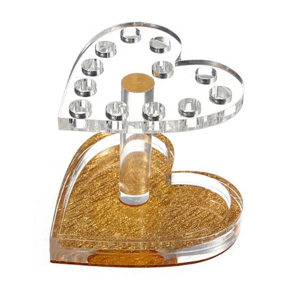 

Headpieces Mini Heart Shaped Nail Holder Penholder for Tech Headbands