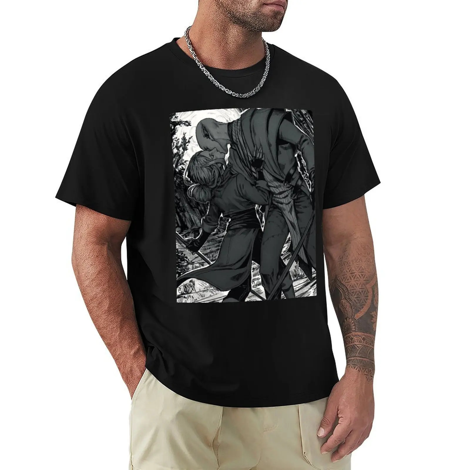 

Kiss on the battlefield T-Shirt Blouse designer shirts custom shirt fashion shirts T-shirts for men cotton