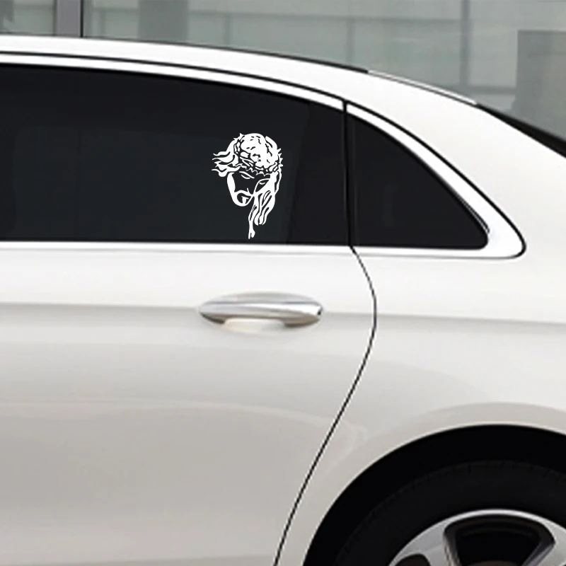 G192 Jesus Christ God graphic exterior decoration cover scratch car, motorcycle waterproof sticker, PVC accessories