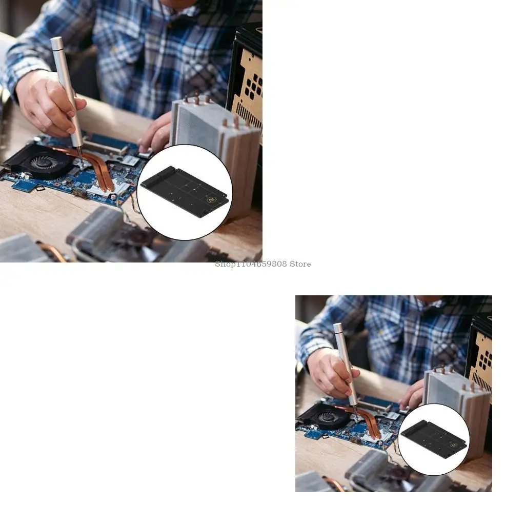 

Two Interfaces M.2 NVMe Adapters Board With UASP Support For Faster Data Transfer