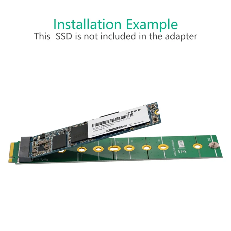 A19E-M.2 NGFF Extended Protection Card M.2 NGFF B-Key SSD Adapter For M.2 B-Key SATA SSD To B Key Interface