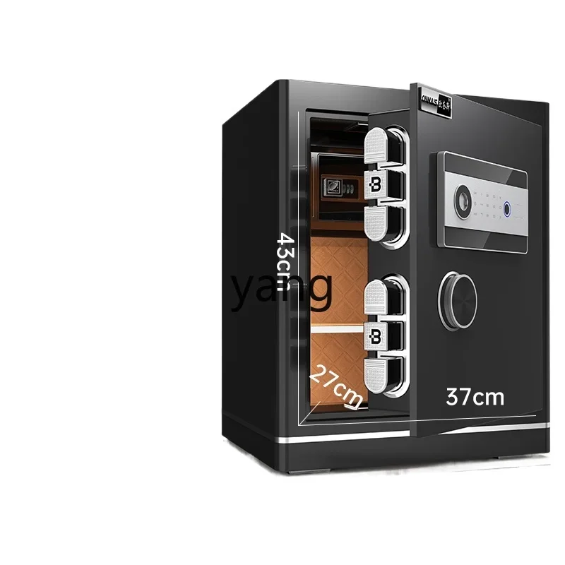 LH, home large office all-steel fingerprint password electronic anti-theft safe