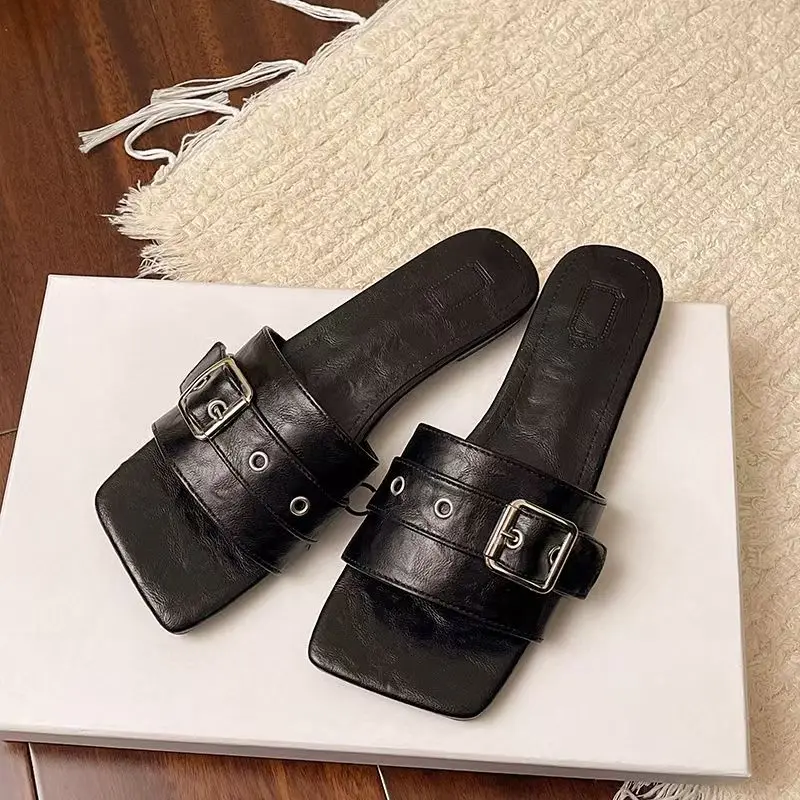 

2026 Summer Soft-soled Women's Slip-on Shoes Fashionable Casual Outdoor Comfortable Versatile Beach And Sandal For Summer 35-42