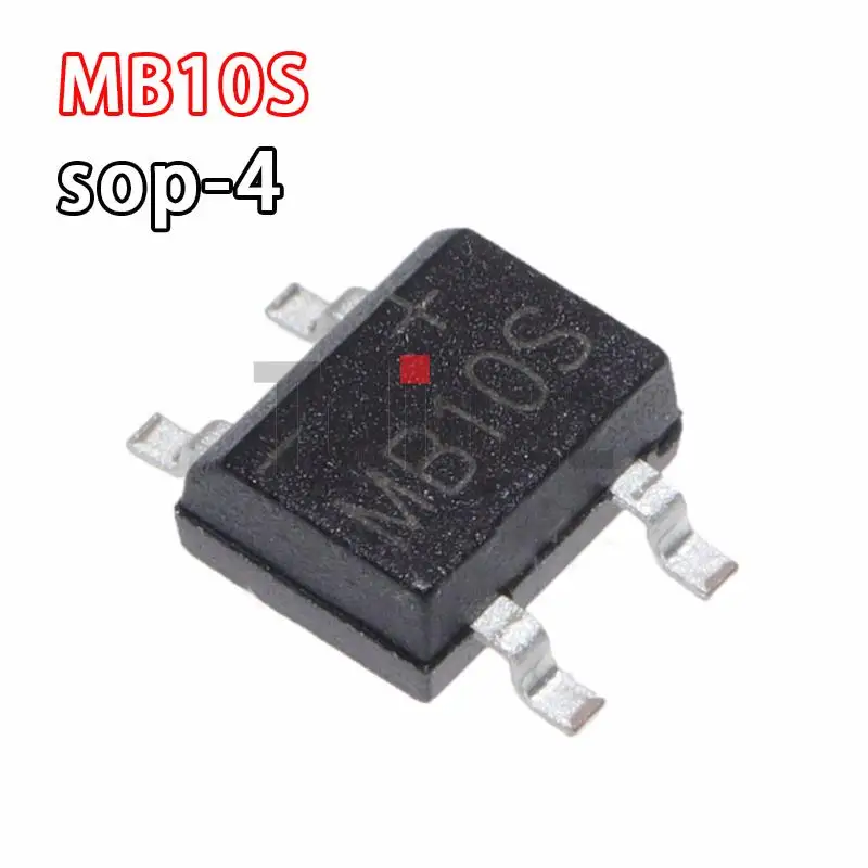 50pcs ABS10 SOP-4 SMD ABS210 ABS8 MB6M MB10M MB10F MB6S MB8S MB8F MB6F MB10S DIP-4 Rectifier bridge pile IC chip