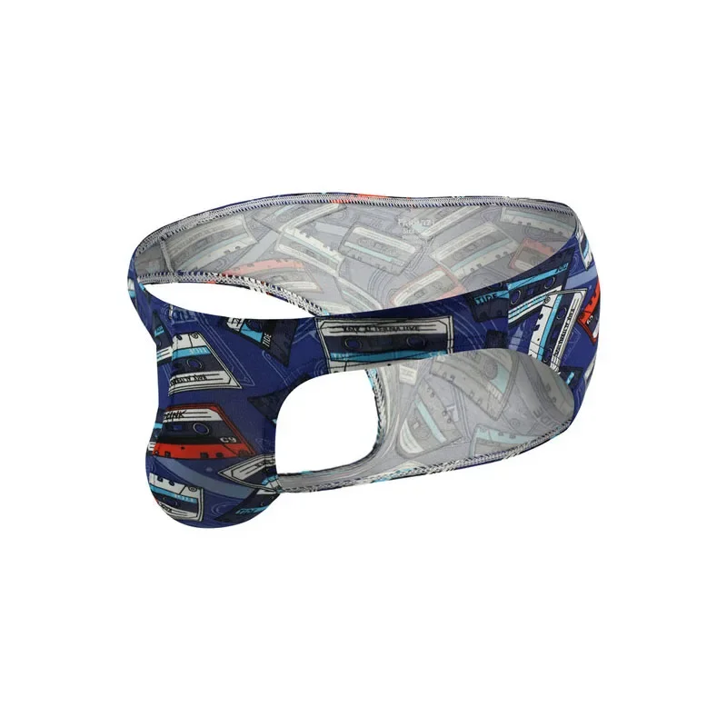 

Men Briefs Camouflage Underwear Breathable Low Waist Sexy Jockstrap Brief Print Sissy Bikini Male Underpants