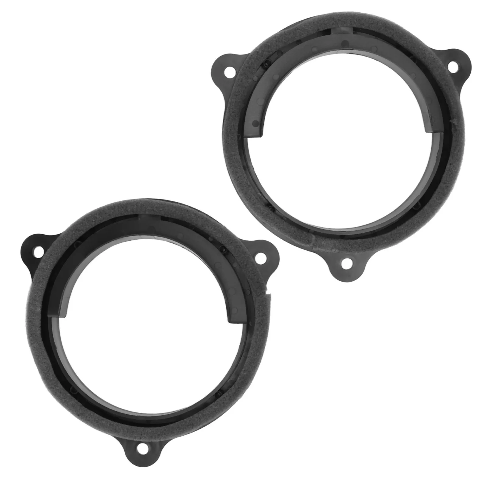 Car Door Speaker Adapter Bracket 6.5-inch Speaker Spacer Washer High-Strength ABS Automotive Parts