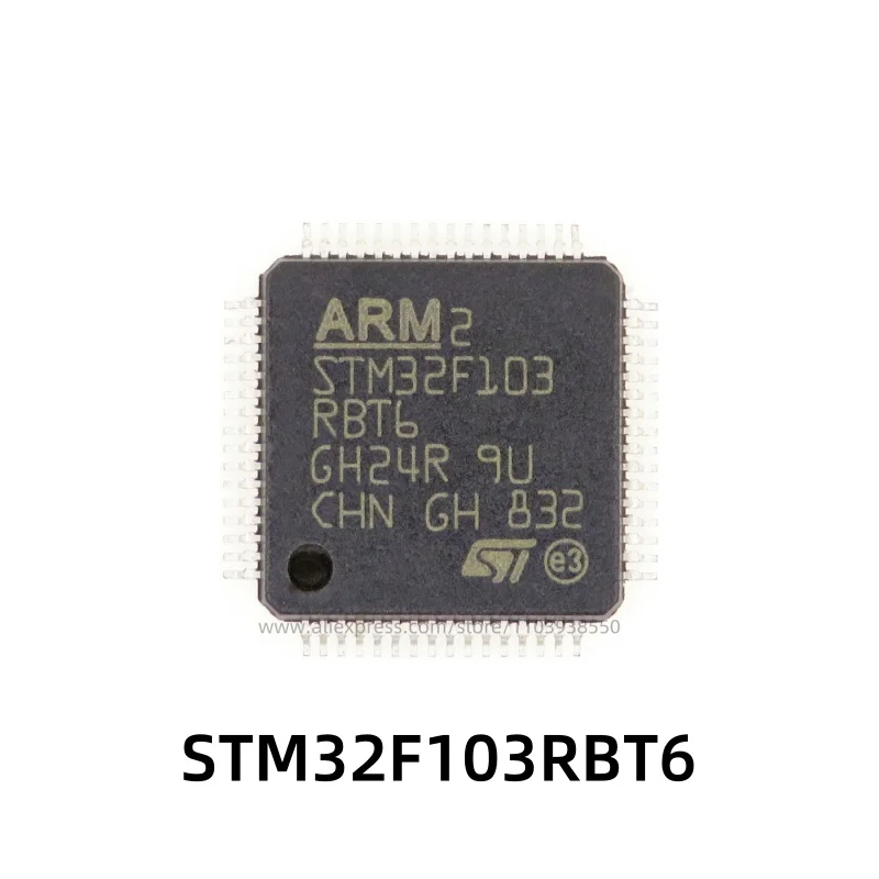 STM32F103RBT6 / STM32F103RCT7 / STM32F103ZCT6 / STM32F103ZET6 / STM32F103VET6 / STM32F103T8U6 /  32-bit microcontroller chip ic