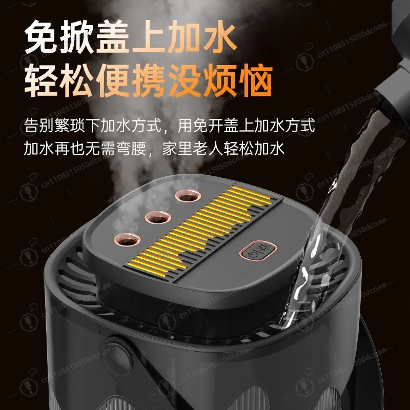 جهاز ترطيب ذكي بسعة كبيرة، جهاز ترطيب منزلي بحجم ضباب ثقيل، ضوء ليلي لغرفة النوم، دفعة بخاخ لسطح المكتب